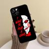 SAW Убийца Пила Хоррор Фильм Чехол для Телефона Для iPhone 15 14 Plus 11 12 13 16 Pro Max Mini 7 8 X XR XS Max Чехол