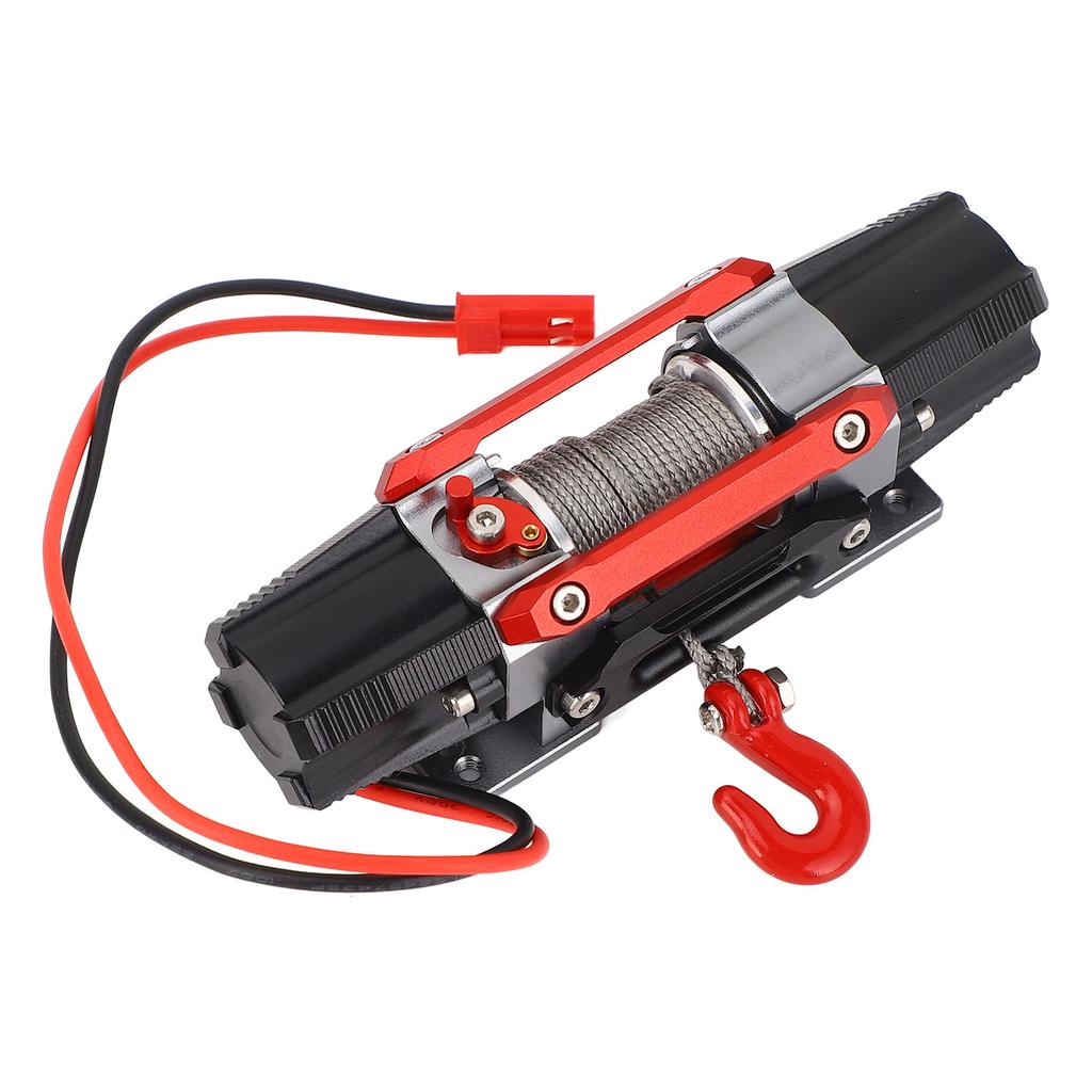 RC Двухмоторная лебедка Металл с ЧПУ Имитация Мощный Электрический Двухмоторный для Модели RC Автомобиля 1/10 1/8