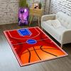Basketball Rug for Boys Bedroom Kids Football Carpet Water Fire Sports Rugs for Boys Bedroom Baseball, Soccer Rug for Playroom