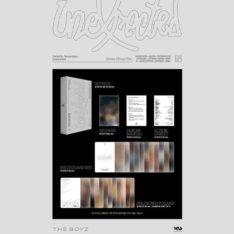 THE BOYZ Третий альбом «Неожиданный» (kiwee Альбом Вер.)