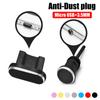 Charging Port Cover Retrieve Card Pin Micro USB Metal Dust Plug 3.5mm Jack for Android Phone