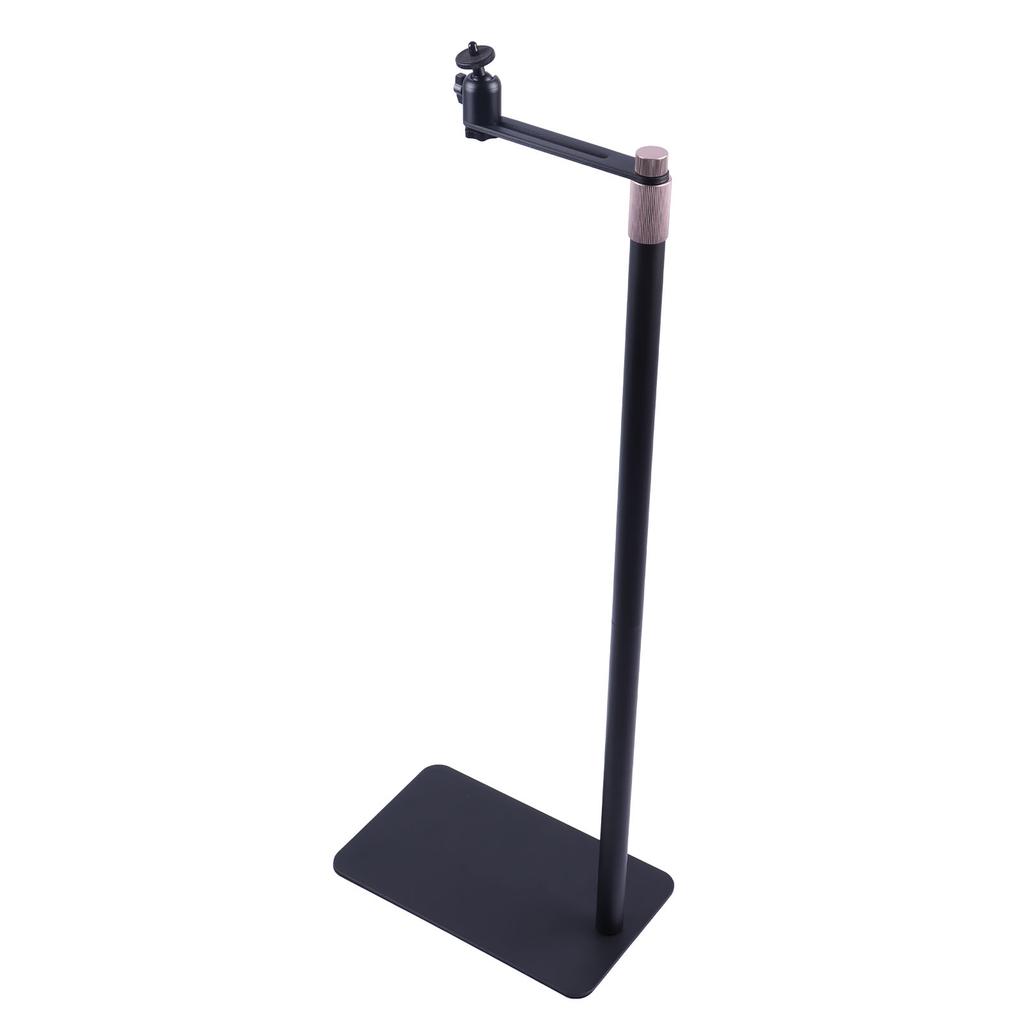 Projector Floor Stand Carbon Steel Height Adjustable Hide Against Wall Mount Bracket Shelf for Camera Gimbal Mobile