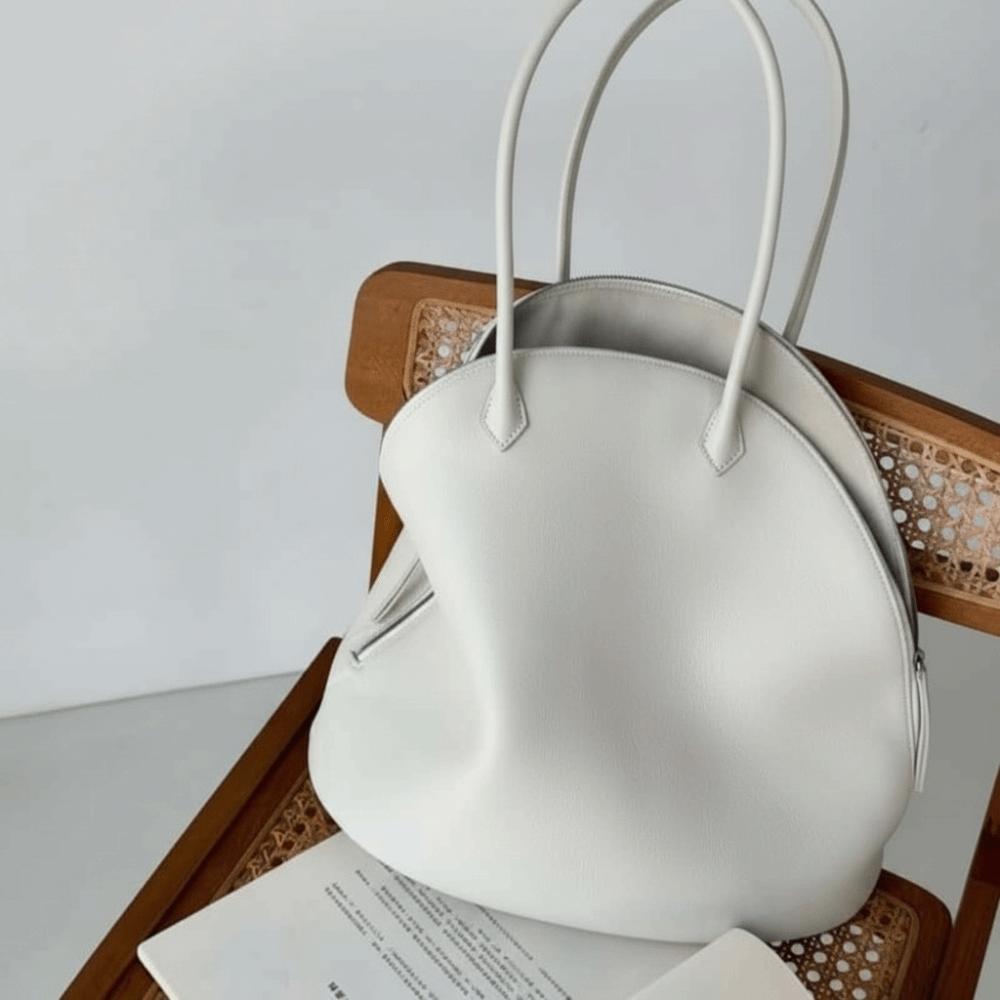 Versatile Style Shell Shoulder Bag Soft Handheld Shoulder Bag New PU Leather Tote Bag Shopping Bag