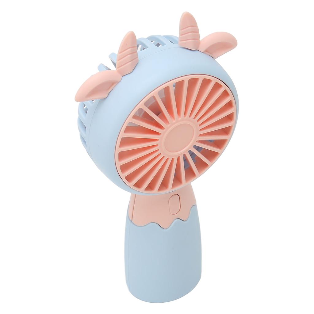 Mini Handheld Fan USB Portable Ergonomic Design Intensive Grid Design 300mAh Cute Handheld Small Fan