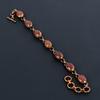 Carnelian Gemstone Handmade Copper Electroformed Jewelry Wonderful Bracelet  for Her