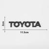 BBcv3 3D ABS TOYOTA Emblem Badge Car Sticker Car Trunk Sticker For Toyota Chr Corolla Camry Yaris Hilux Prius Avensis Auris Prado TRD
