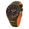 Ice Watch, Authorized Retailer, Pierre Leclercq Khaki Orange Medium 42mm Watch for Men and Women, 020886