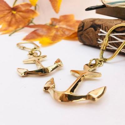 Брелок Royal Anchor, винтажный брелок, морской металлический брелок, рождественский