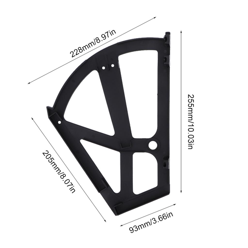 Home Plastic Hollowed Two Layers Shoe Cabinet Shelf Rack Holder Hinges Accessory