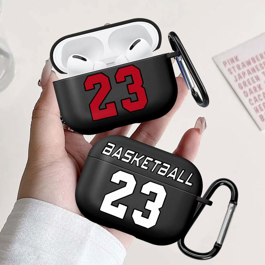 Баскетбол Нет. 23 Чехлы для наушников Чехол-чехол для Airpods 3 1 Pro2 Pro3 4 2 Pro