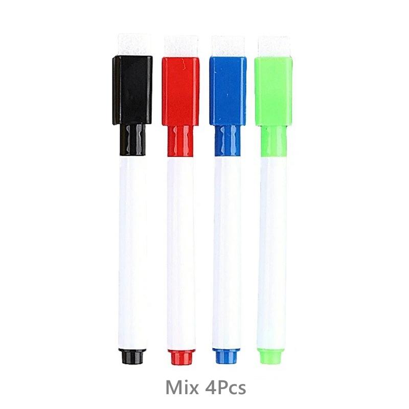 Xiaomi 1-100Pcs Magnetic Erasable Whiteboard Pen Color Stationery Office Teaching Supplies for Blackboard Student Dry Erase Markers