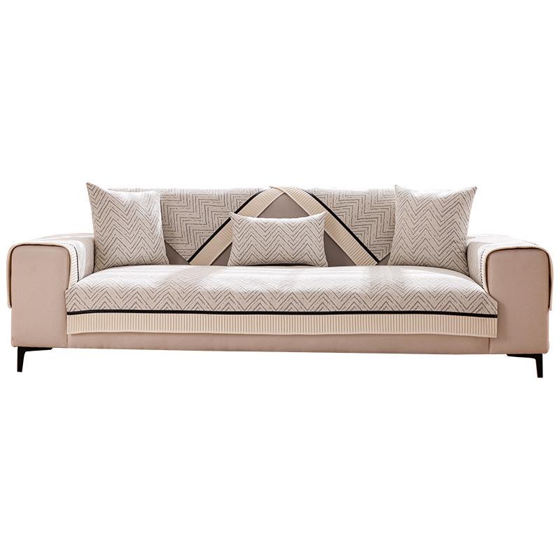 Light Luxury High-End Chenille Sofa Cushion Universal In All Seasons New Non-Slip Seat Cushion Leather Sofa Cover Cover Cloth
