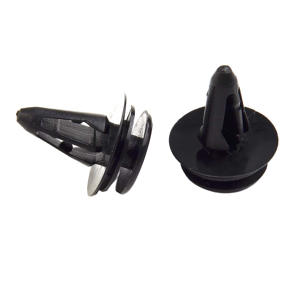 10 шт. зажимов для шнура, пластиковые, черные, OEM REF 10116060 для MG ZS MG3, задняя крышка багажника, полка, зажимы для шнура, фиксатор