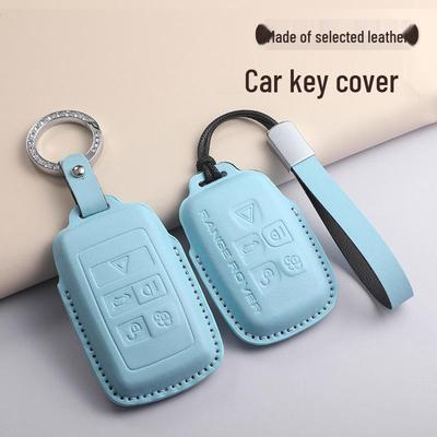 Высококачественный чехол для ключей для Land Rover и Jaguar: Range Rover, Discovery 4, Evoque, Velar, Чехол-сумка для автомобильного ключа из ПУ