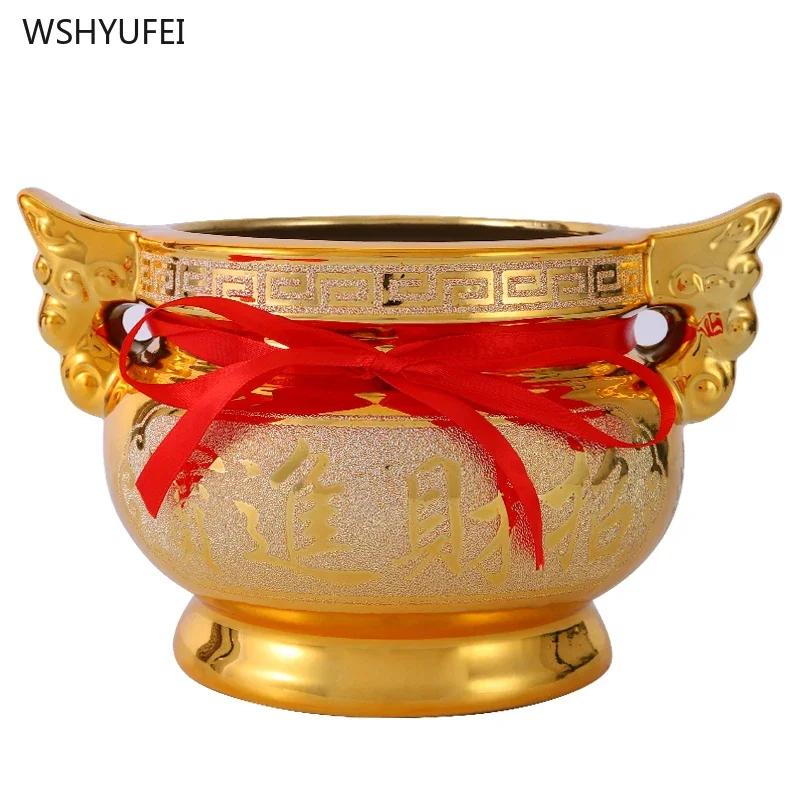 1 шт. Керамическая ароматерапевтическая печь буддийские инструменты и принадлежности для украшения дома молитва о благоприятности обеспечение безопасности подношение