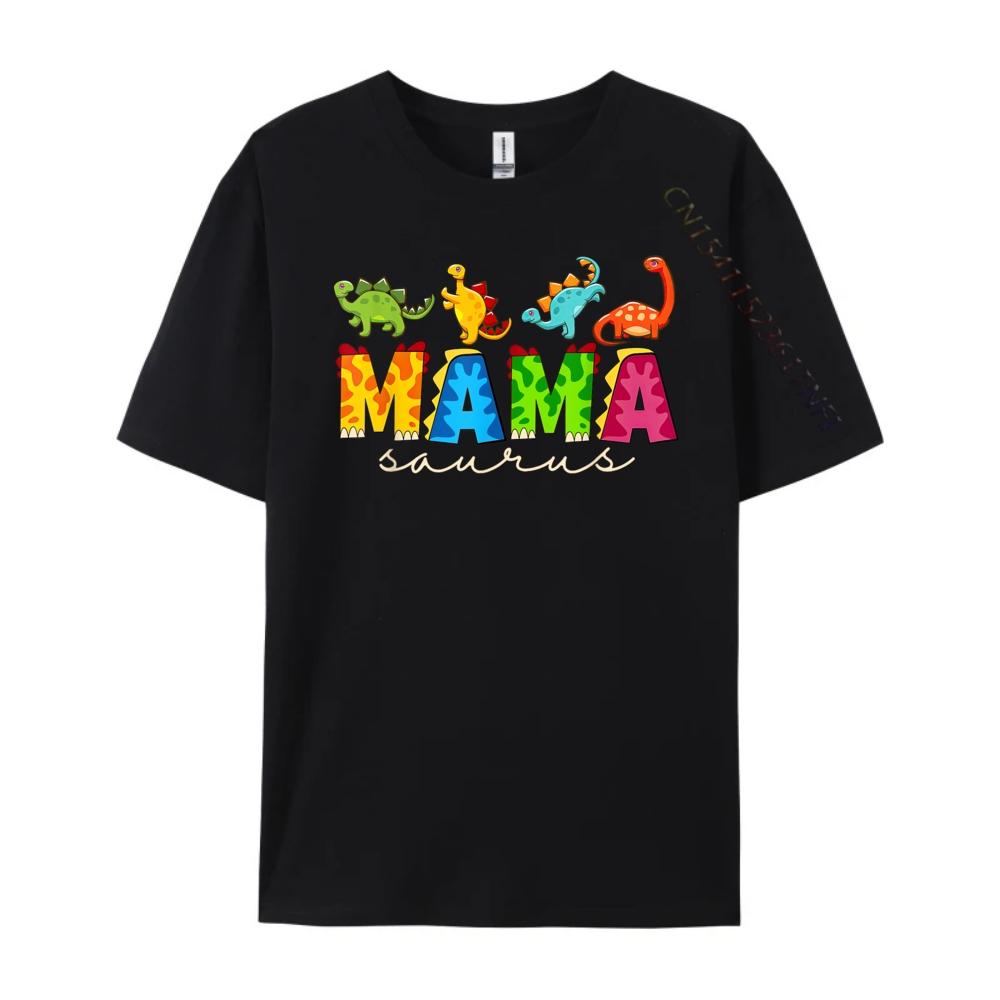 Cute Mamasaurus T Rex Dinosaur Mama Saurus Mothers Day Luxury T Shirt Mens Clothing Deals Mens Tshirts Plus Size