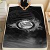 1PC SK Sturm Graz Patterned Flannel Blanket Suitable For All Seasons for Home Decor Warmth and Comfort Gifts Holiday Present