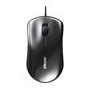 Buffalo Wired Laser 3-Button Mouse, Black, BSMLU108BK