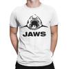 Футболки-сувениры с репродукцией футболки съемочной группы фильма «Челюсти» ObscuraTee для мужчин  Юмористические хлопковые футболки с круглым вырезом и коротким рукавом Подарочные топы