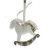 Rocking Horse Hanging Pendant White