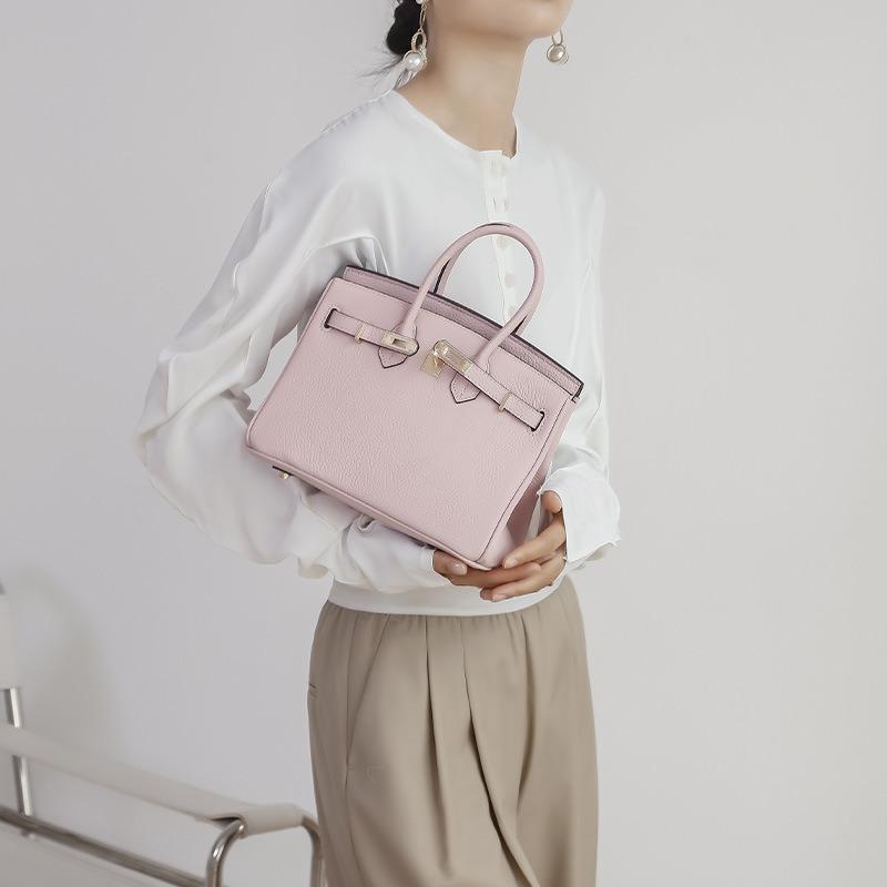 Первый слой коровья кожа платиновый мешок, женская сумка из натуральной кожи, большая вместимость сумка-тоут Келли, женская высококачественная сумка-мессенджер для commutes