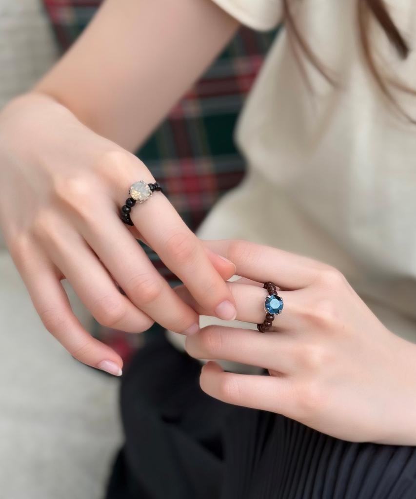 Кольцо Bonbeau Bold с кристаллами и жемчугом Кольцо Swarovski с кристаллами и жемчугом 4 мм