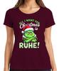 All I Want For Christmas Is Rest Grinch Santa Hat Funny Unisexs Tshirt