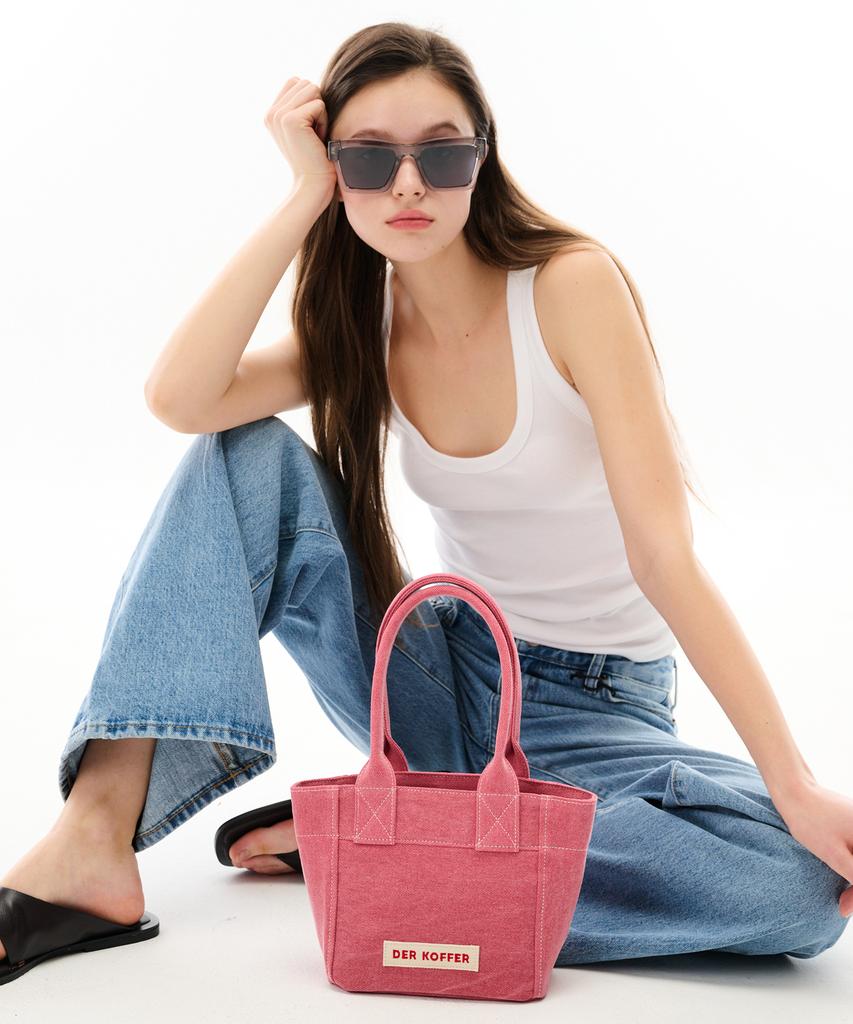 Чемодан-сумка Shopper Vintage [Красный]-Мини