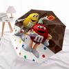 1 шт. Автоматический зонт M&m's Celebration - Подходит для путешествий, улицы, портативный зонт, подарок на день рождения, предметы первой необходимости