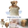 Cute Talking Teddy Bear Plush Toy 35cm Height Rechargeable Shy Face Battery Operated