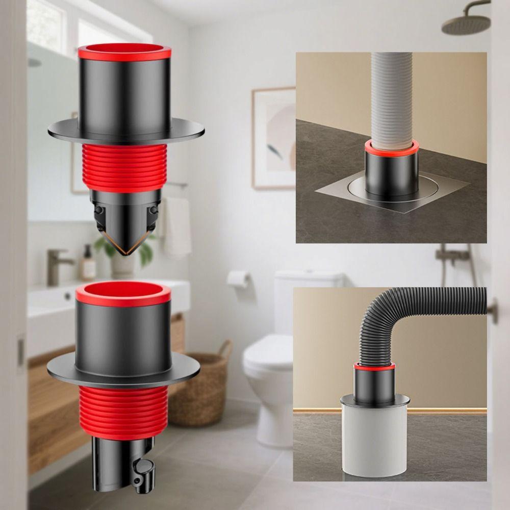 Universal Floor Drain Backflow Preventer Efficient Drainage Floor Strainer Basement