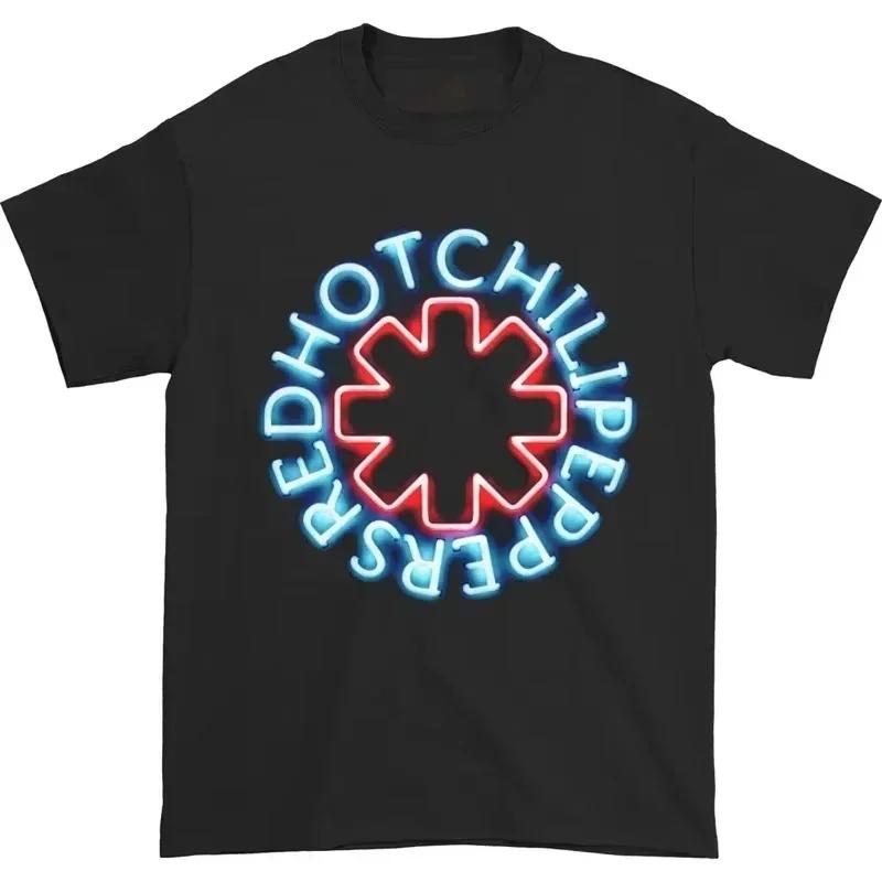 Повседневные футболки Red Hot Chili Peppers Крутые Забавные Мужские Женские Хлопок Короткий Рукав Оверсайз Уличная Одежда Дети Мальчик Девочка Летний Топ
