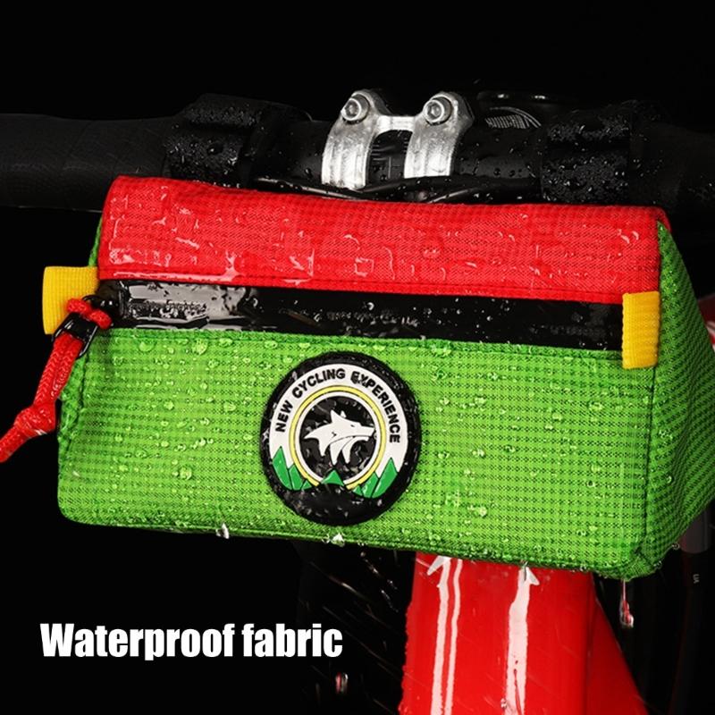Велосипедные Сумки на Руль Велосипеды Сумка для Езды по Городу с Плечевым Ремешком Водонепроницаемая Сумка на Верхнюю Трубу Велосипеда Сумка на Переднюю Раму