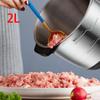 Электрический измельчитель мяса, 2 скорости, высококачественная нержавеющая сталь, мясорубка, измельчитель продуктов, для дома, кухни, слайсер, взбиватель яиц, чеснок, овощи