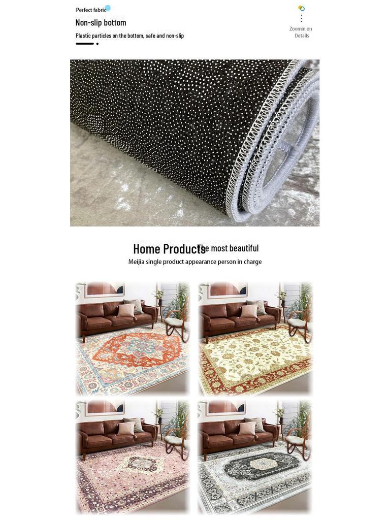 Современный бархатный ковер с элегантным цветочным узором в золотых и нейтральных тонах