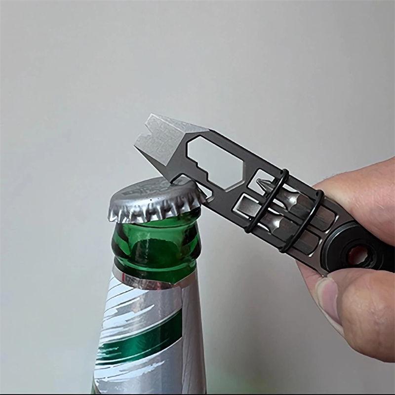 Нержавеющая сталь монтировка EDC мультитулы компактный универсальный карманный монтировка инструменты инструменты GZW