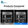 For Lexus IS250 300 350 200T 2013 2014 2015 2016 2017 2018 2019 Real Soft Carbon Fiber Car Center Console Sticker Interior Trim