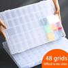 1 шт. 36/48 сеток, универсальный и прочный органайзер для поделок - принадлежности для творчества, шитья и маникюра | Легкое в использовании, портативное решение для хранения