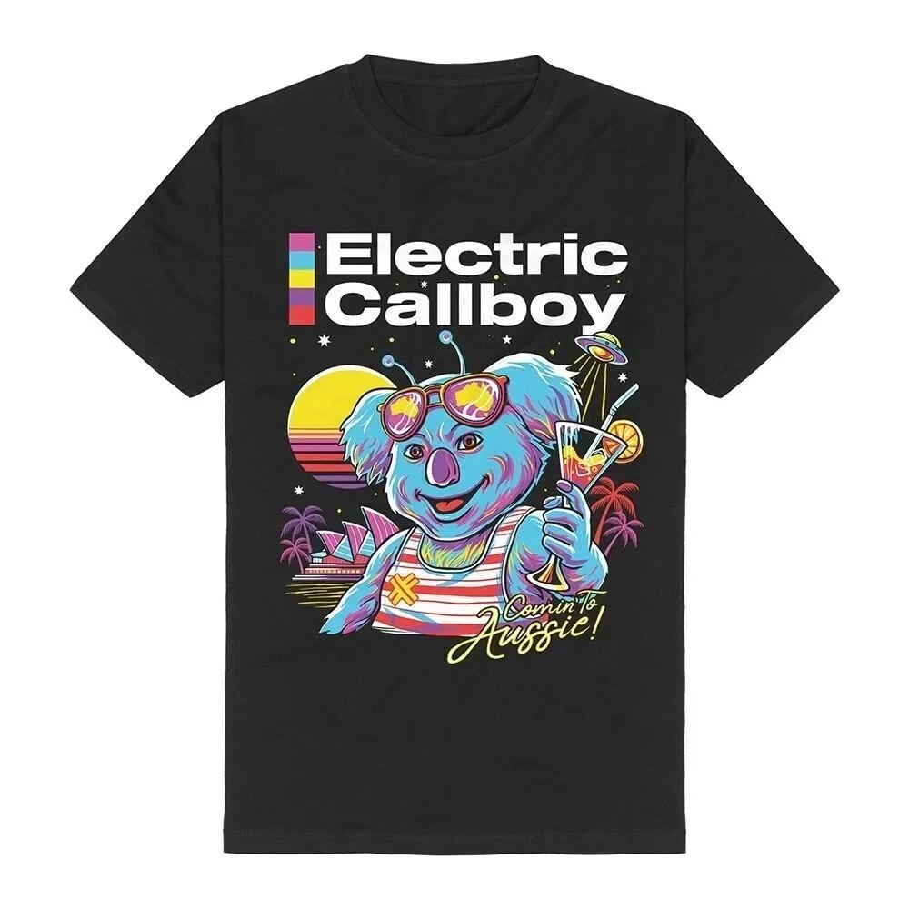 Электрический Callboy Группа Подарок для Фанатов S-3XL Унисекс Хлопковая Футболка