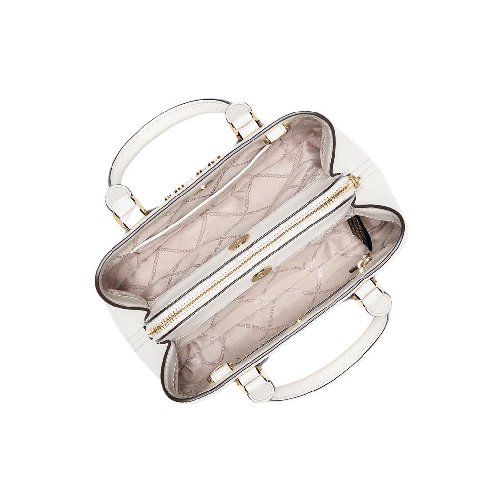 New MICHAEL KORS Camille Leather Tote Bag Shopping Bag Killer Bag Handbag Crossbody Bag Small Size Women's Milk White 30T0GCAS1L-289