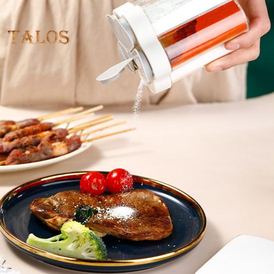 Прозрачная пылезащитная банка для приправ, практичная бутылка для соли, перца и сахара, банка для приправ, банка для специй, кухонные гаджеты