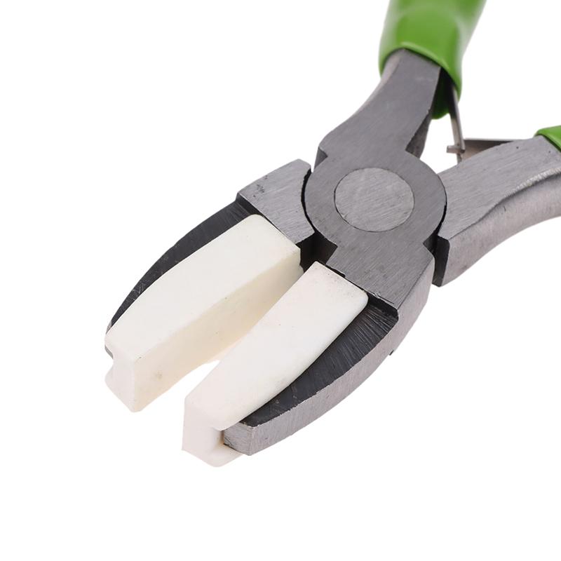 Зеленые плоскогубцы с плоскими губками, черные 6 в 1 круглогубцы для обмотки проволоки, изготовления ювелирных изделий, прочные диагональные плоскогубцы