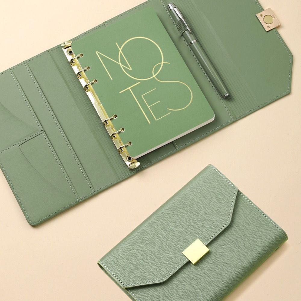 A6/A5 Binder Notebook PU Leather Travel Journal Notebook Premium Refillable Notebook