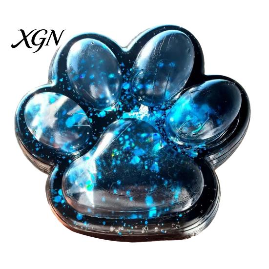Cat Paw Stress Ball Clear Squeeze Toy Relief Giant Kitten Sensory Animal Claw Fidget Soft Pinch