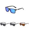 Stylish Uv400 Polarized Sunglasses For Men With Black Frame And Grey Lens For Outdoor Activities