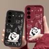 Мягкий чехол из ТПУ с милым принтом панды для Samsung S25 Ultra S24 FE S23 S22 S21 Plus S20 FE A55 A35 A54 A53 A52 A34 A14, противоударный защитный чехол для телефона