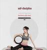 PU Cork Yoga Wheel for Shoulder Opening, Backbend, and Pilates Exercises
