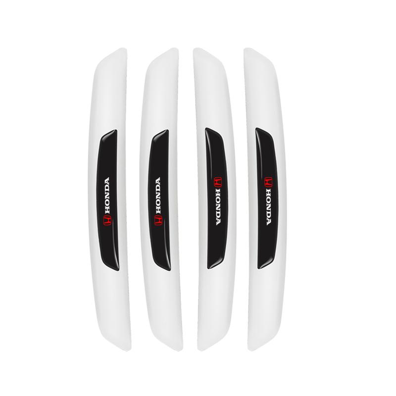 AQO1 4Pcs Car Anti-collision Strips Auto styling Accessories For Honda civic accord fit jazz pilot CRV odyssey passport city shuttle