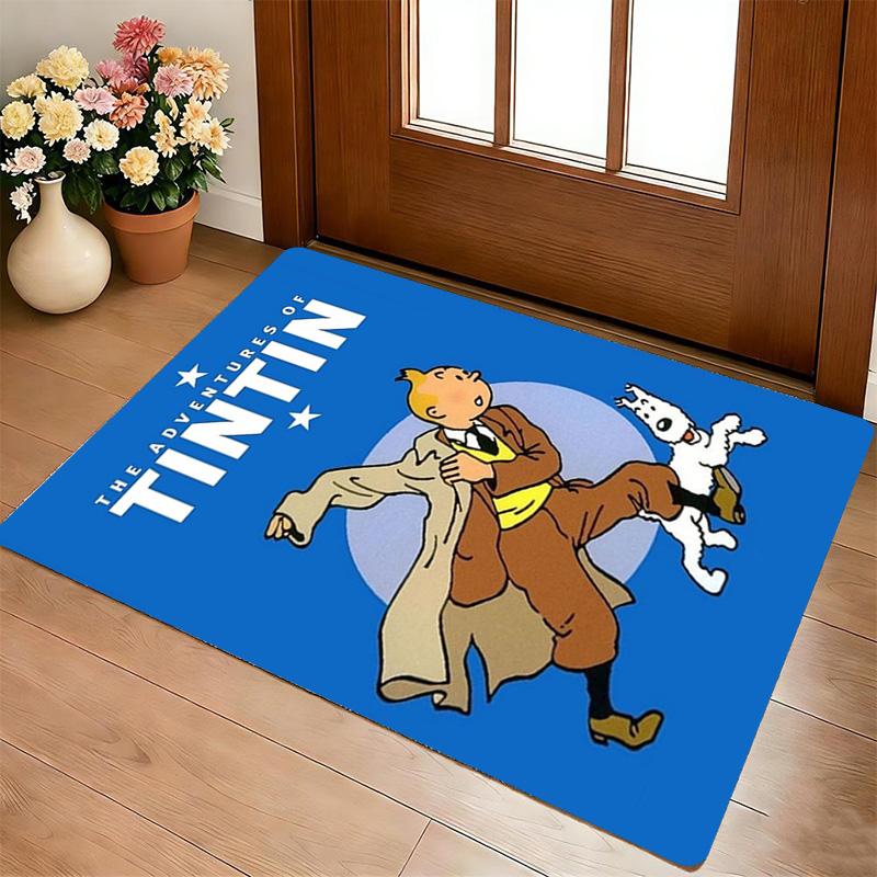 Tintin'S Quest Living Room Nonslip Area Rug Soft Carpet For Bedroom Game Playroom Sofa Office Home Decor Doormat Christmas Gift C926890