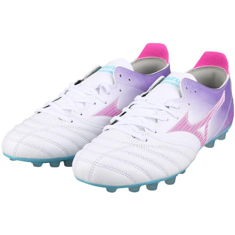 Mizuno Morelia Neo III Pro AG Men's Low Top Soccer Shoes White Purple P1GA238456